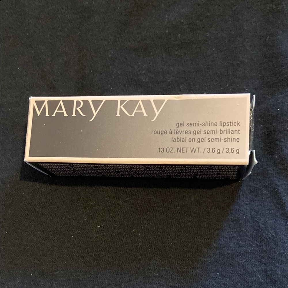 Mary Kay Semi-Shine Lipstick in Black Packaging